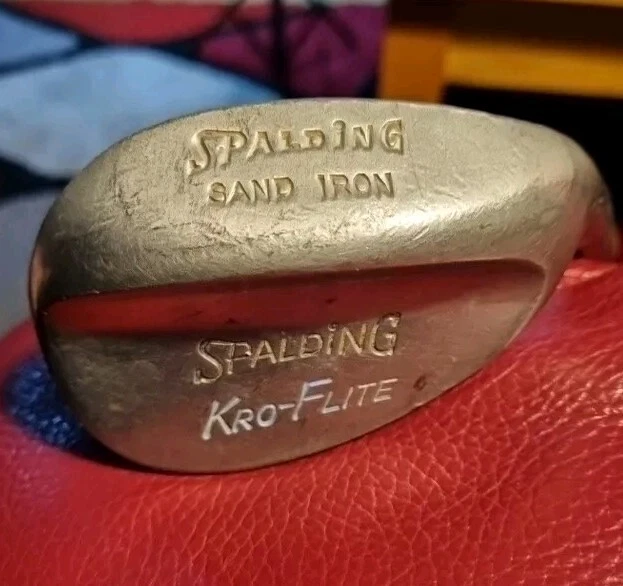 Spalding Kro-Flite Sand Wedge, Men's R/H, R Flex, Steel Shaft, Orig Grip/shaft. - Image 2 of 4
