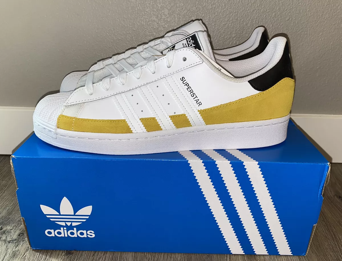 Adidas superstar homme jaune cheap
