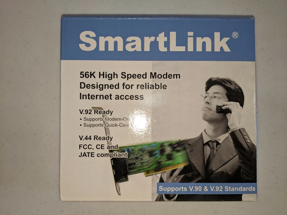Smart Link - 56K High Speed Modem - V.92 Ready - Image 3 of 4