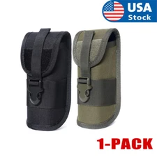 Tactical Sunglasses Case Eyeglasses Sturdy Carrying Case with Belt Clip