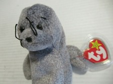 TY BEANIE BABY SLIPPERY JAN-17-98 ERRORS a