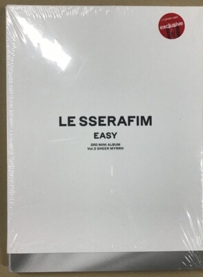 LE SSERAFIM - EASY (2024, Target Exclusive, CD) 3 Versions - NEW
