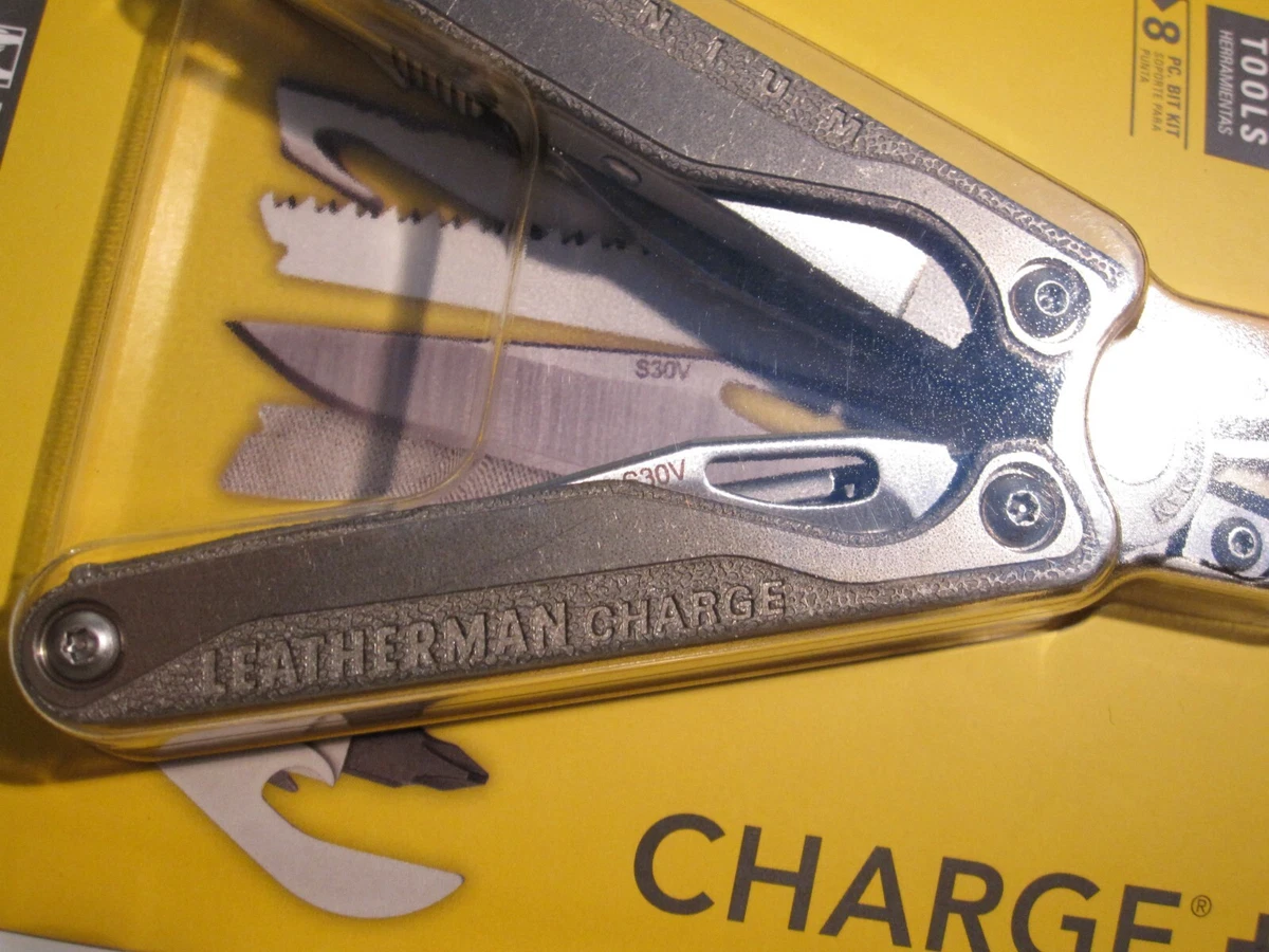 Discontinued LEATHERMAN Charge Plus TTi Titanium Multitool new in package