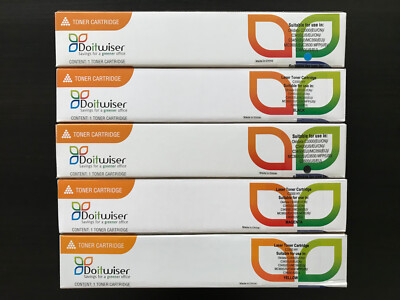 DOITWISER MULTIPACK KOMPATIBLE TONERKARTUSCHE FÜR OKI DATA C3300 - 5 PACKUNGEN