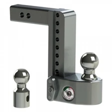 Weigh Safe WS8-2 - Class 4 Adjustable 8" Drop Ball Mount for 2" Receivers