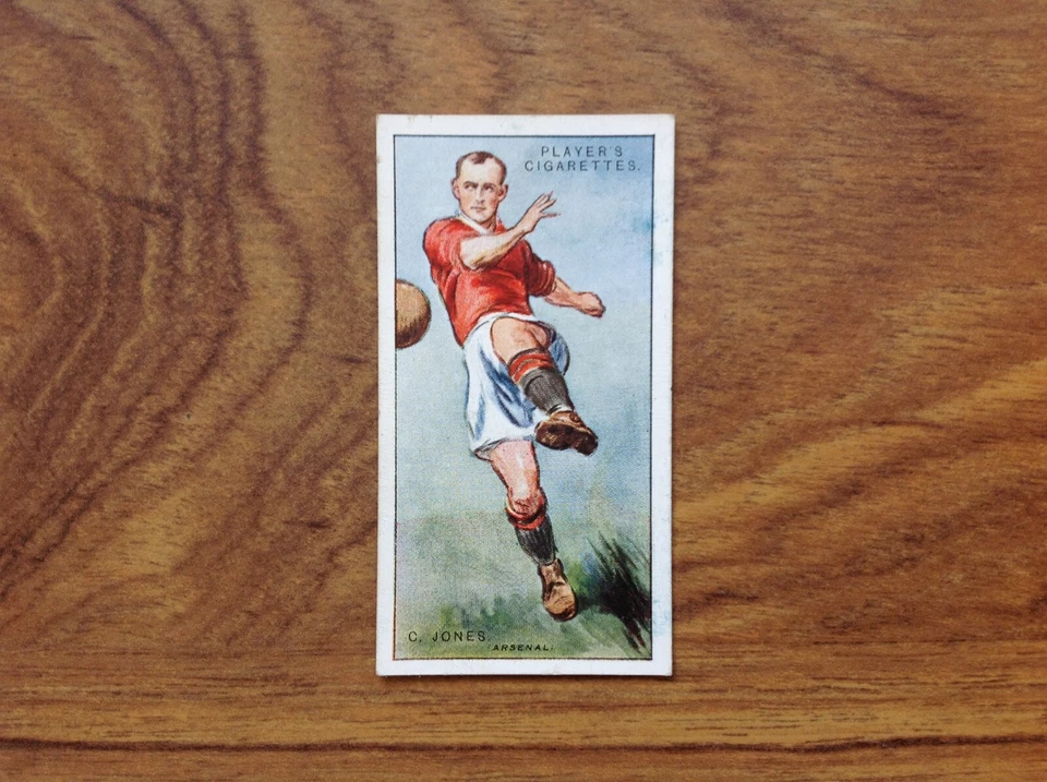 C Jones Arsenal : Players Footballers 1928-9 #59 Cond VG. Free UK Postage - Image 3 of 3