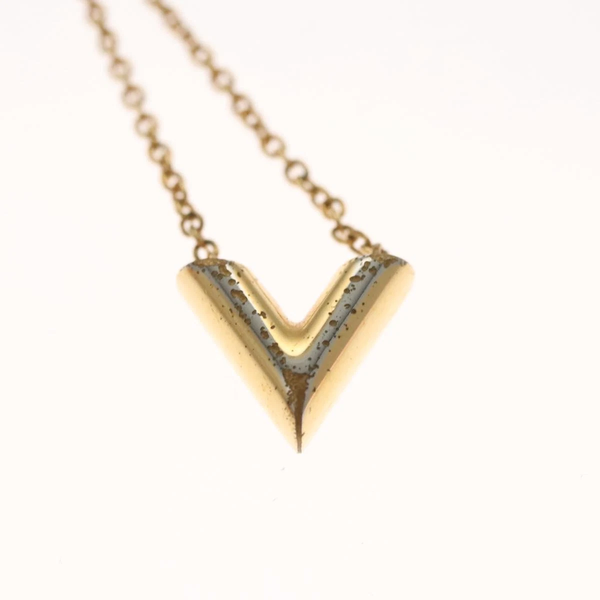 LOUIS VUITTON（LV） Collana LOUIS VUITTON Essential V oro M61083 LV originale bs24152