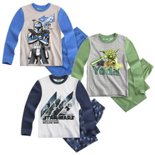 Star Wars Clone Wars Kinderschlafanzug Pyjama...