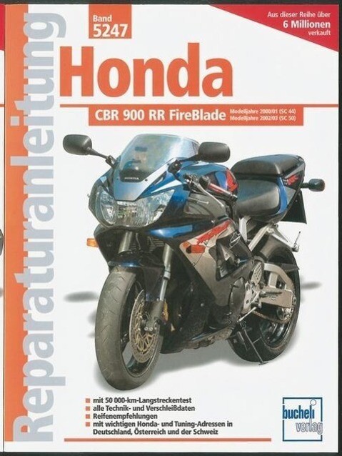 Thumbnail - Honda Cbr 900 Fireblade / Cbr 900 Fireblade Rr Ab Baujahr 2000 / Ab