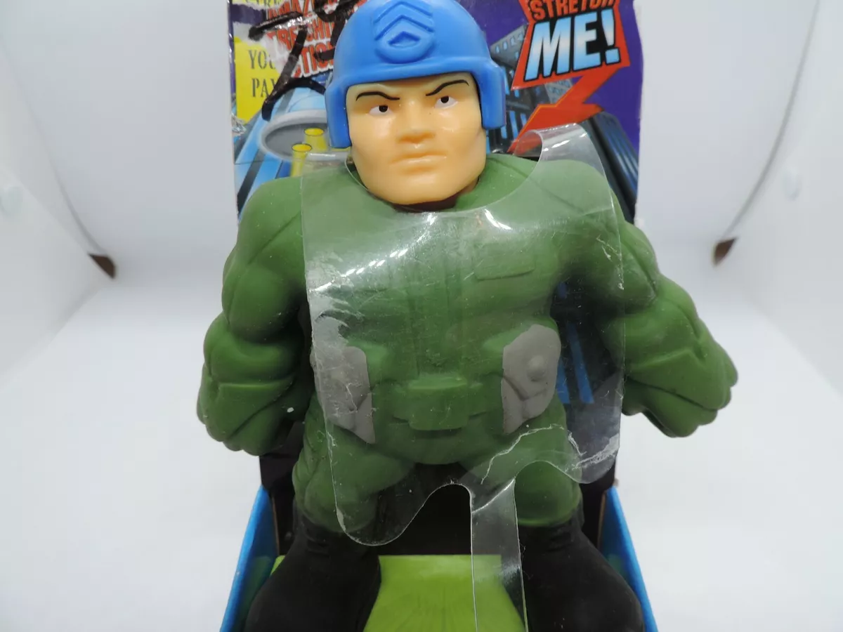 STRETCH FORCE Army Man GREEN Military Guy MAGIC TIME Strong Arms