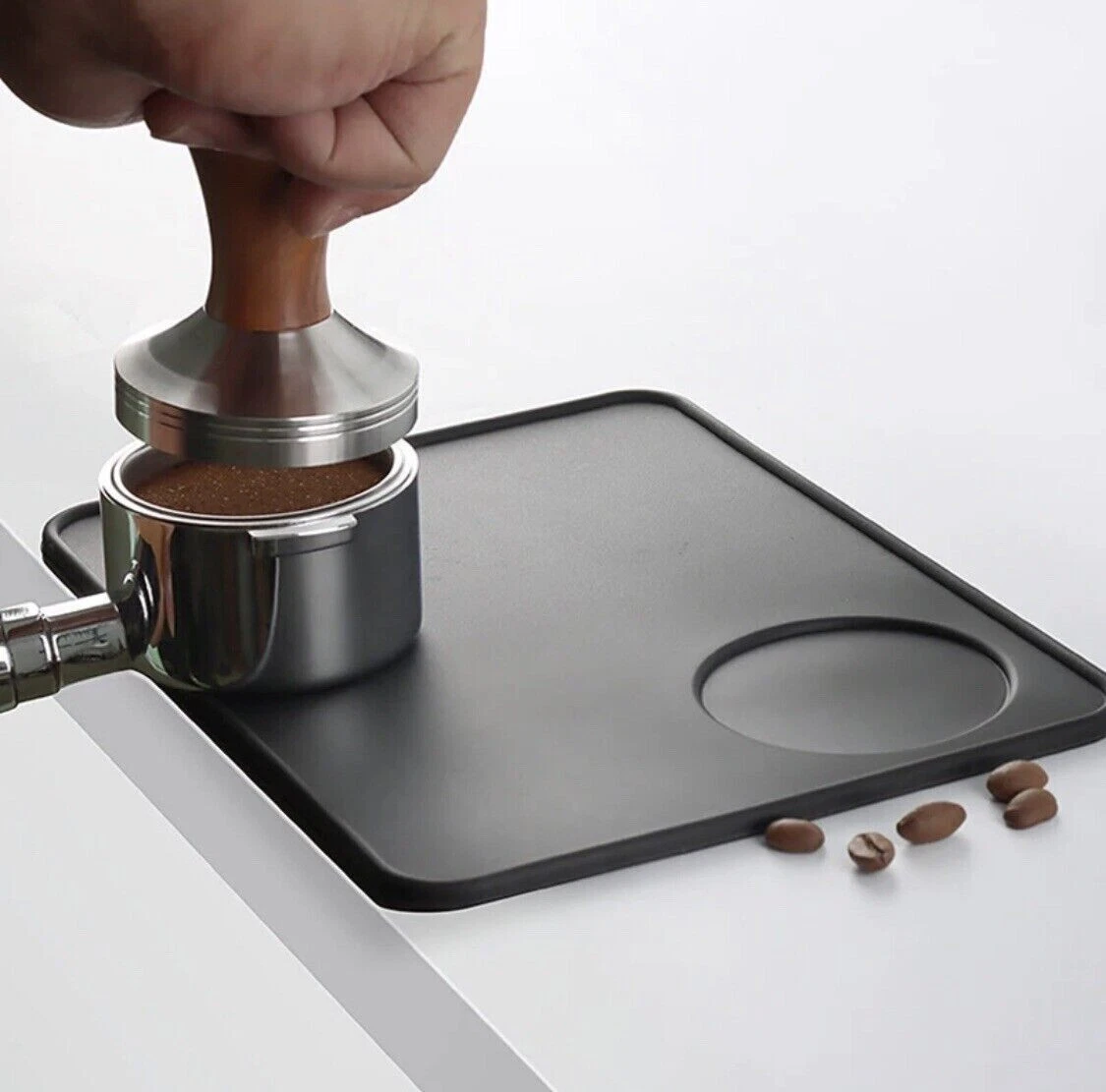 Coffee Espresso Flat Tamping Tamper Mat 8 x 6