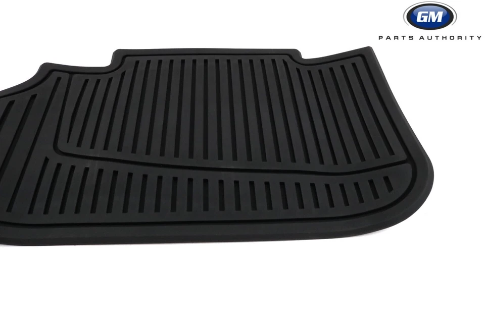 Alfombrilla trasera para todo clima Cadillac SRX Premium 2010-2016 19172260 negra OEM GM Foto 4 de 4