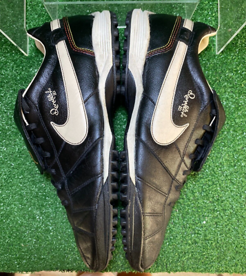2007 Nike Tiempo GURI TF PRO Legend black R10 Ronaldinho Leather