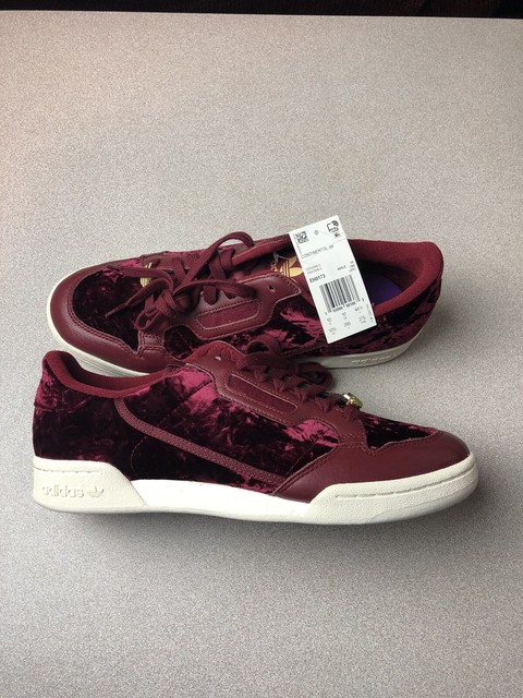 adidas red velvet shoes