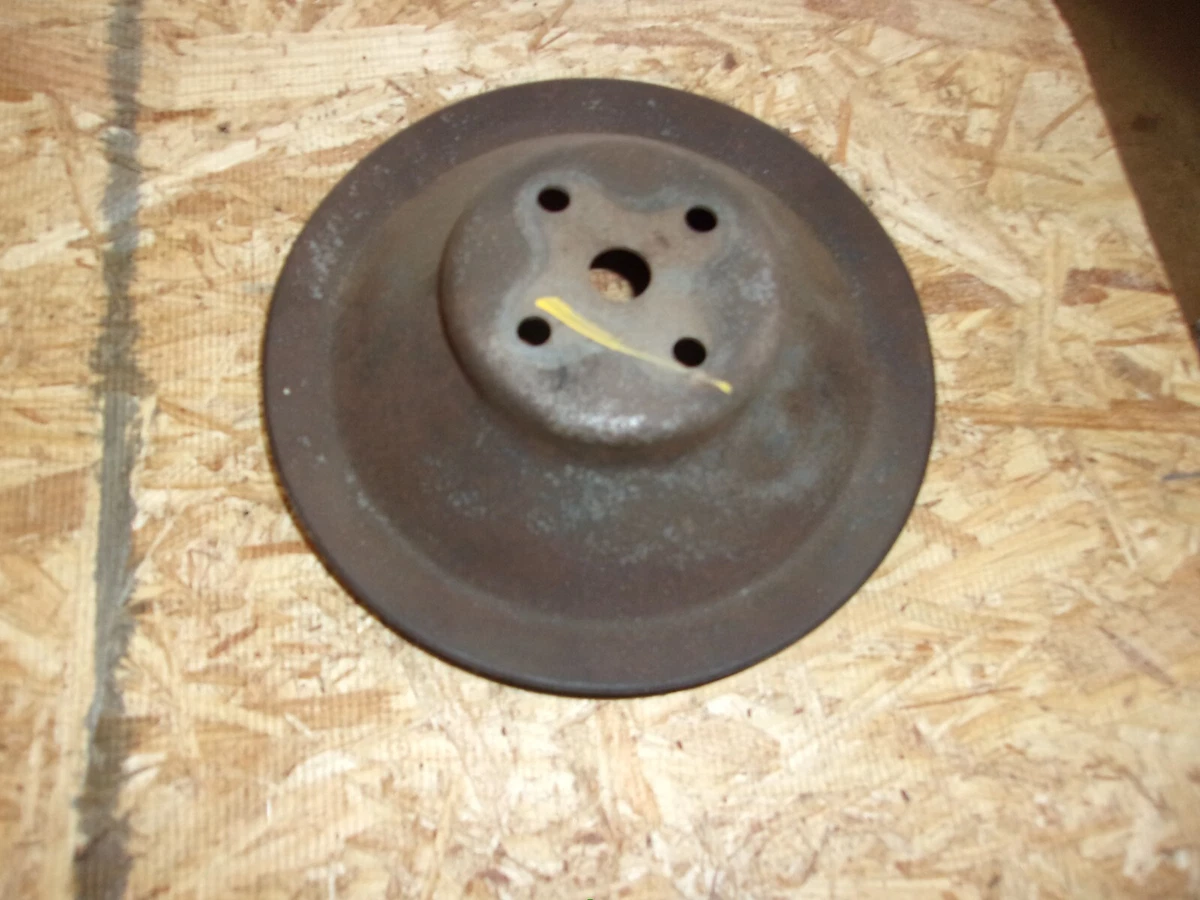 Small Block Chevy single Groove Water Pump Pulley SBC 327 350 400 7 3 4 Inch