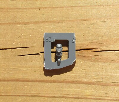 40K Astra Militarum Cadian Shock Troops Head Male Bare Head Bits New