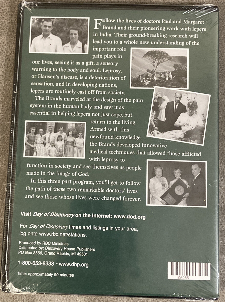 The Life of Paul and Margaret Brand DVD: Discover the lives of Medical  Pioneers | eBay