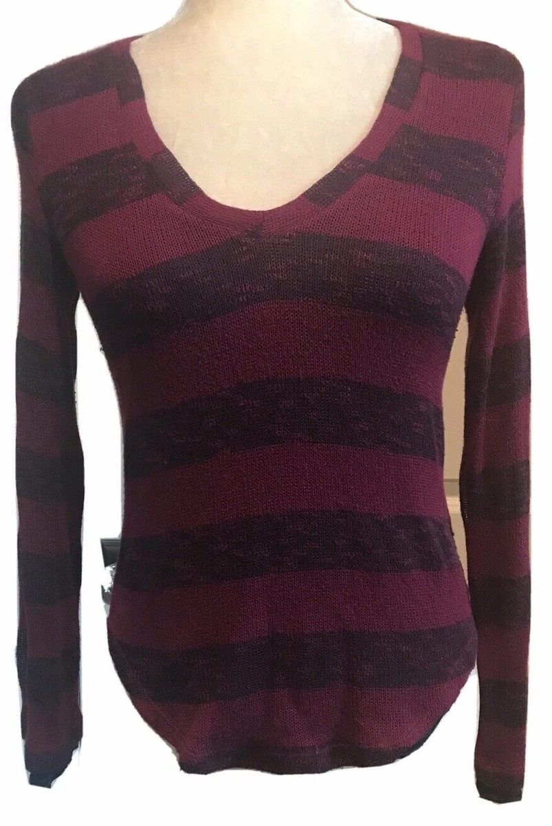 Navy blue top pink sweater