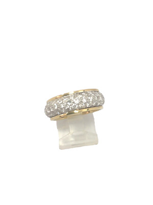 14kt. Gold Diamond Well Made Wedding Band