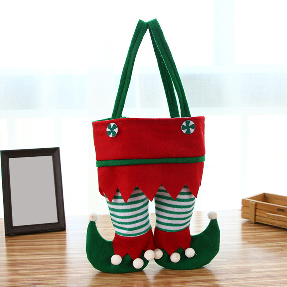 2 Pcs Nonwoven Fabric Elf Handbag Christmas Candy Gift Bags Bulk eBay