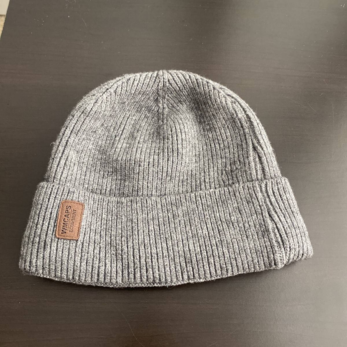 Fleece Lined Merino Wool Beanie Ultra Soft Warm Winter Hat Unisex Classic Waterproof Visor Beanie Hat for Men Women Winter Knit Cap  main image 2