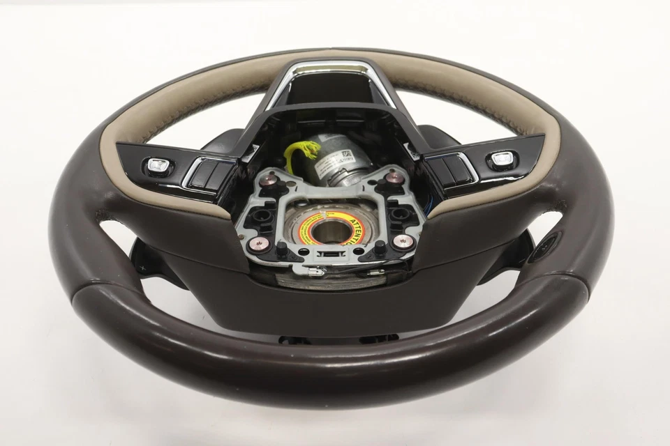 2020-2025 LINCOLN AVIATOR STEERING WHEEL W/ SWITCH OEM LC5C3G600BCB3LU4 BEIGE_G7 - Image 3 of 4