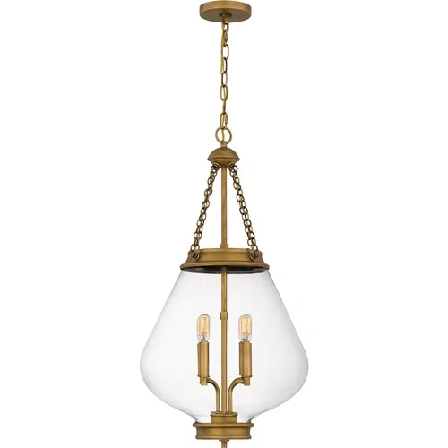 Quoizel QP6803 Wallace 4 Light 16"W Pendant - Black - Picture 12 of 12