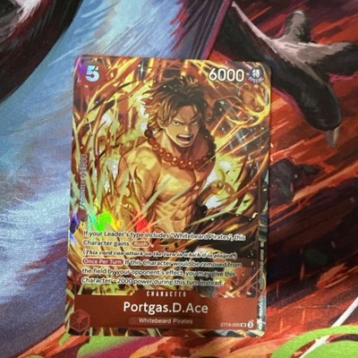 Portgas.D.Ace (Illustration Box Vol.5) ST15-005 One Piece Promotion Card Foil