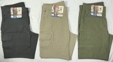 Copper Oak Men's Lot of 3 Cargo Shorts Gray Tan Green Size 36 "LOOSE FIT" NWT