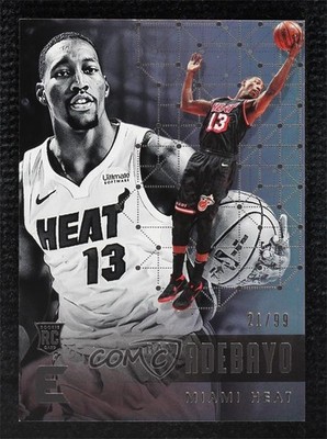 2017-18 Panini Essentials Silver 21/99 Bam Adebayo #171 Rookie RC 7zf