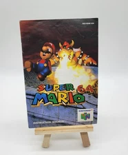Super Mario 64 N64 Instruction Manual Only NO GAME