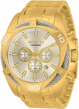 Invicta Bolt Chronograph Quartz Silver Dial Men's Watch 34121