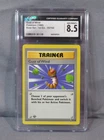 GUST OF WIND Pokemon 1999 Base Set 1st Ed. Shadowless Card 93/102 CGC 8.5 NM/M+