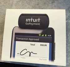Intuit GoPayment Credit Debit Card Reader Quickbooks 3.5mm Jack 504200