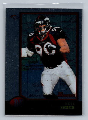 Neil Smith 1998 Bowman Interstate Denver Broncos #168