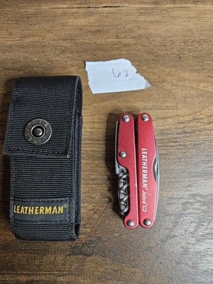 Leatherman Juice C2 Red With Sheath