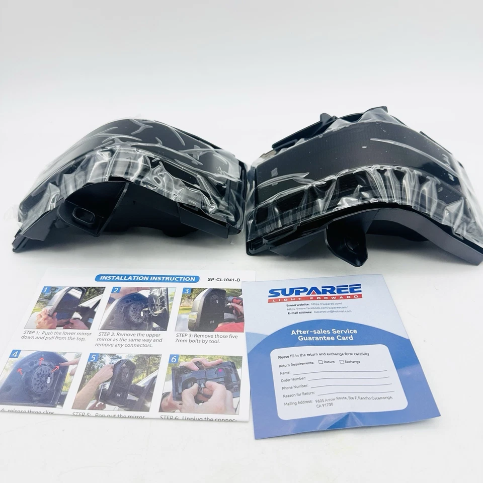 Luces LED de señalización de espejos laterales para Ford F250 F350 F450 F550 Super Duty 2008-2016 Foto 3 de 4
