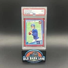 2025 Panini Donruss - Rated Rookie Jaxson Dart #400 Press Proof Red (RC) PSA 9