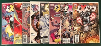 Marvel Exiles (2008)  #1, #2 & #2 JH Williams Variant, 11, 36, 49, 86, 87 (2001)