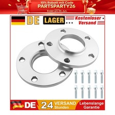 Distanzscheiben 2x10mm 5x120 Spurplatten Spurverbreiterung für BMW E46 Ø72,6