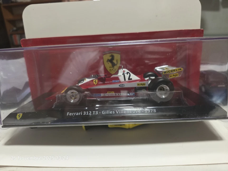 ​🏎️ Modellino Esclusivo Ferrari 312 T3 - Gilles Villeneuve (1978) 🏎️ - Immagine 2 di 4