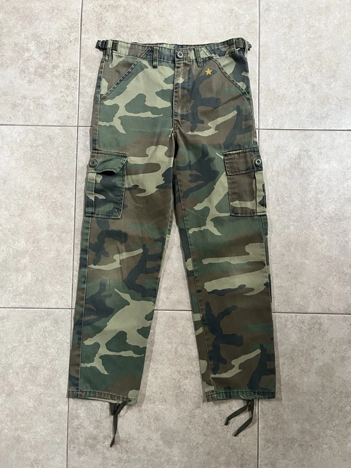 Pantalones camuflados Rothco BDU niños talla 14 Foto 2 de 4