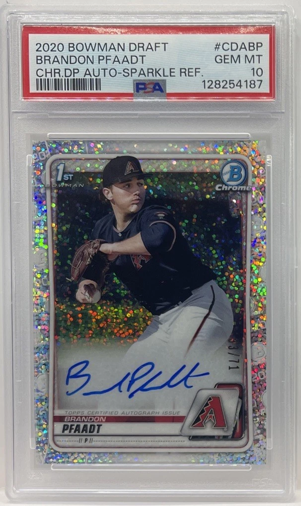 2020 Bowman Draft - Brandon Pfaadt #CDA-BP for sale | eBay