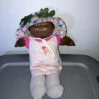 Cabbage Patch Kid African American Girl Doll Vintage 1978/1982 Brown Eyes