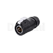 5 Pin Male Quick Connect Waterproof In-Line Power Connector