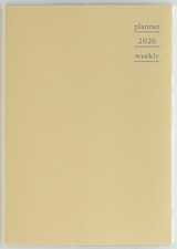 Takahashi Planner 2026 April Start B6 Weekly Plano 2 Honey Milk No.862 