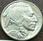 US 1936-S Buffalo Nickel  **