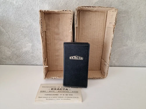 Antique Exact Pocket Calculator - Picture 11 of 12