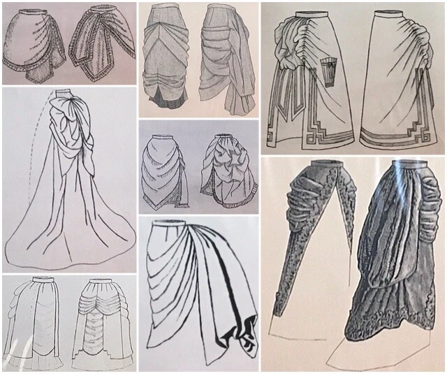 Skirts, Overskirts, Corsets-Bustle-Underwear 1851-1903 Edwardian Truly Victorian - Image 2 of 3