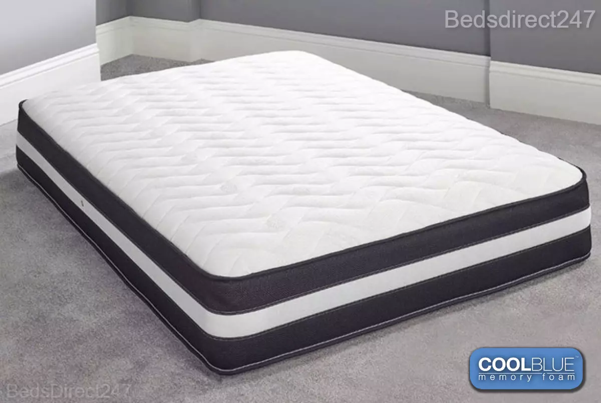 Airflow 3d Memory Foam Mattress Sprung Mattress 3ft Single 4ft6 5ft King 6ft
